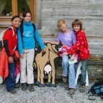 Wandern und Seifenkistenbauen